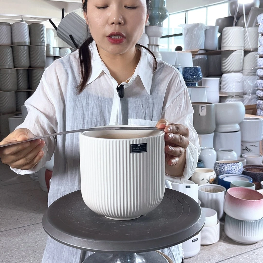 陶瓷口径15-15。奶油。。