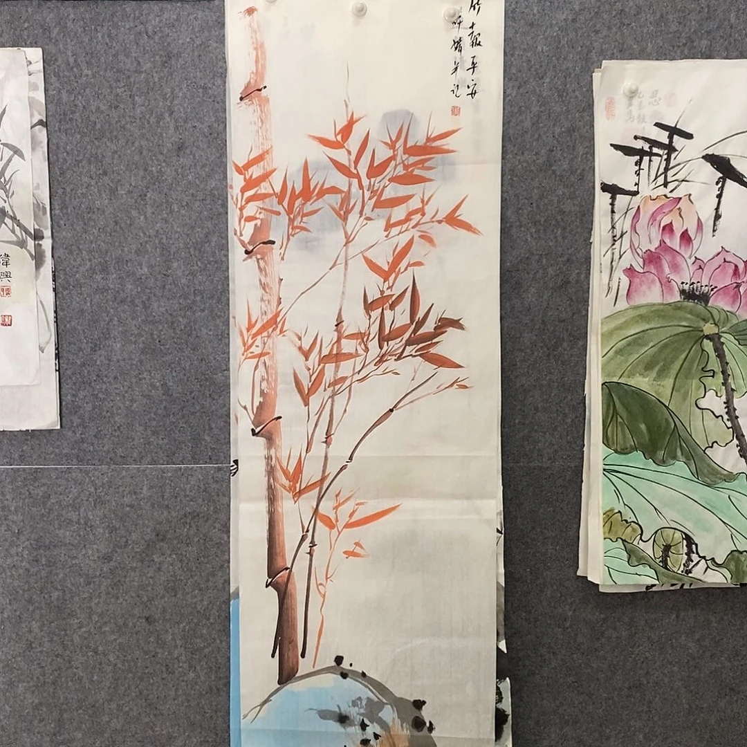 国画纯手写手绘作品1