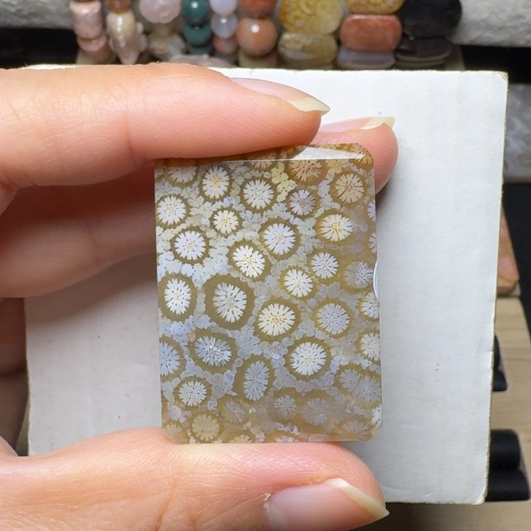 硅化玉未镶嵌玉透果冻花