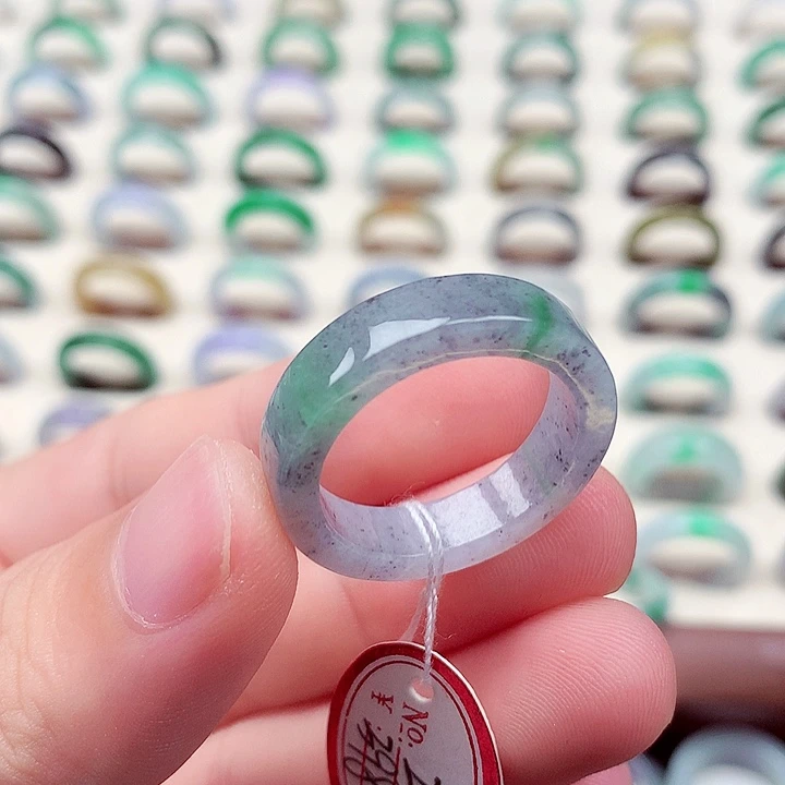 翡翠戒指未镶嵌23号