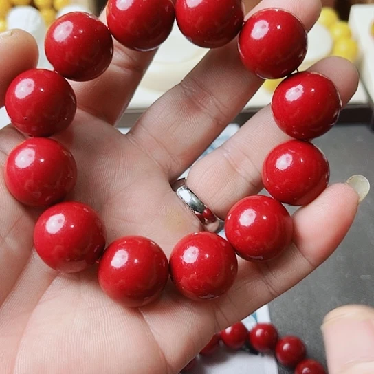 朱砂2.0红色手串