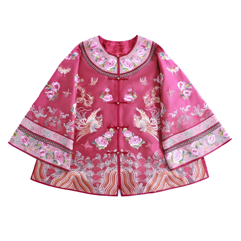 「霓凤」乐锦坊复古中国风手工原创设计感日常百搭国潮女装汉服上衣