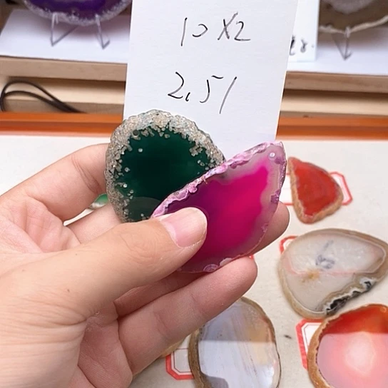 玛瑙/玉髓颈饰足银镀金镶嵌龘