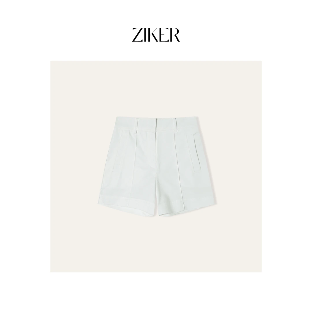 ZIKER｜小马｜简约重工艺修身百搭牛仔休闲短裤（套洗衣袋轻柔机洗）