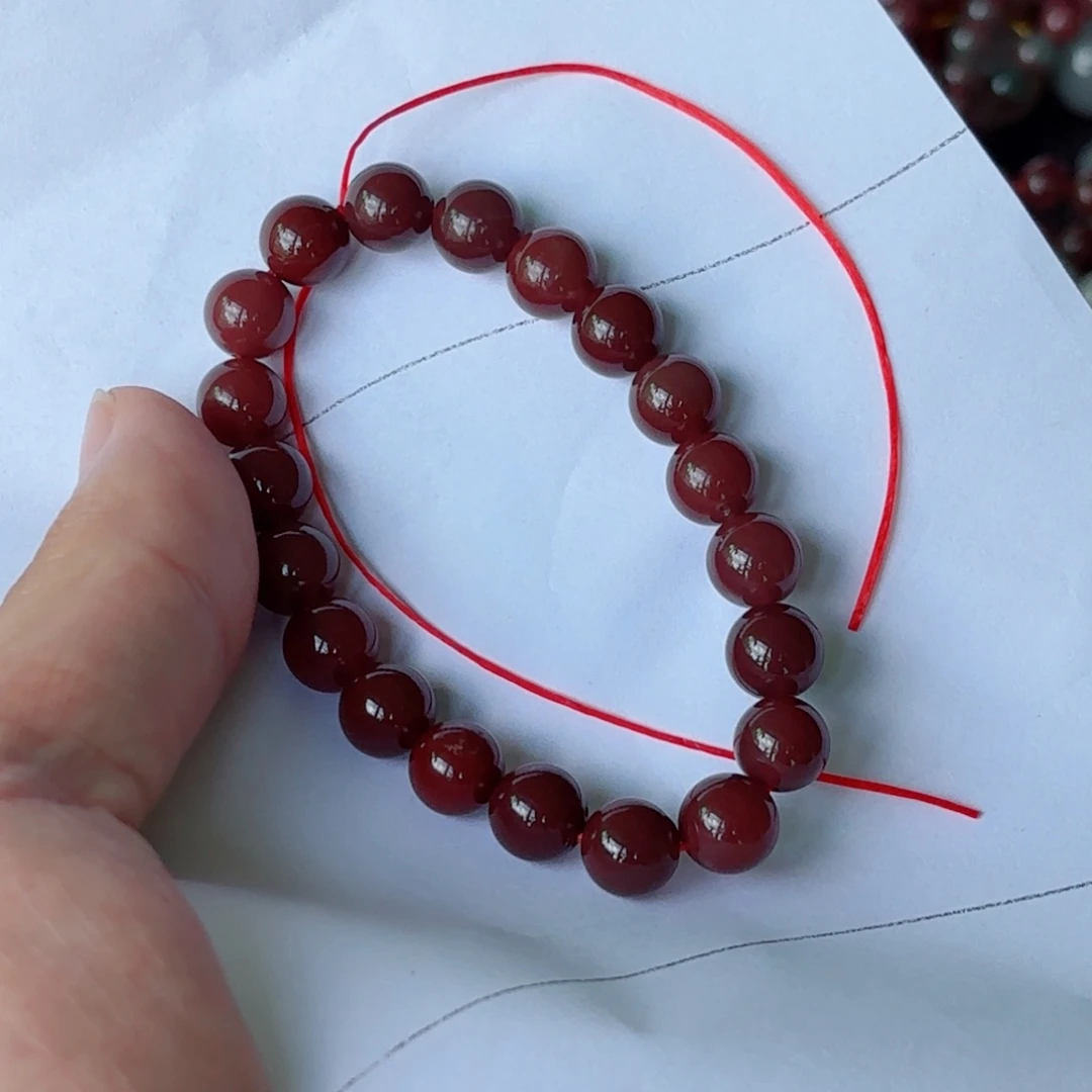 秦紫玉手串纯紫色