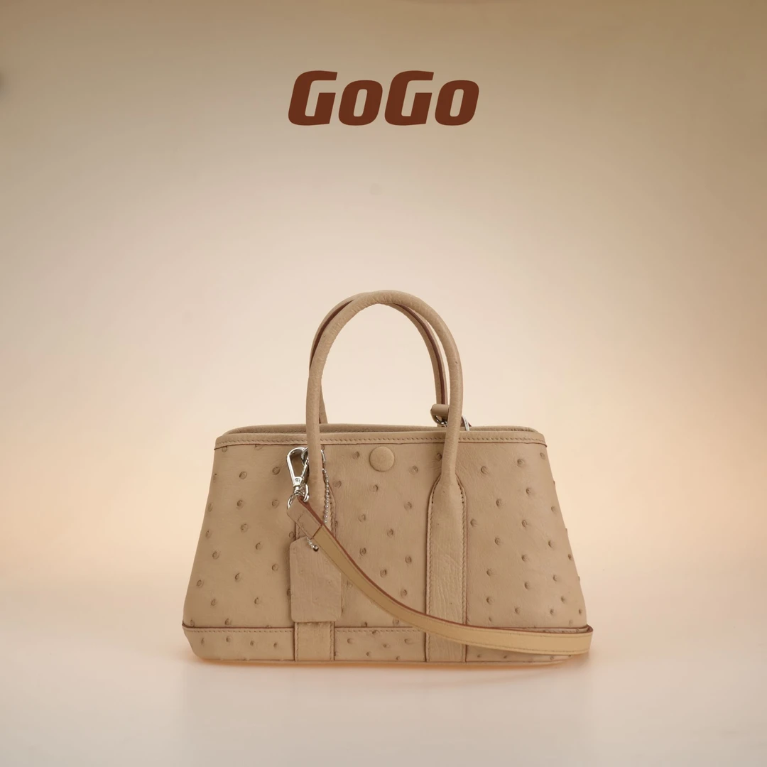 【GoGo】大马家-花园Mini 鸵鸟皮 单肩斜挎包