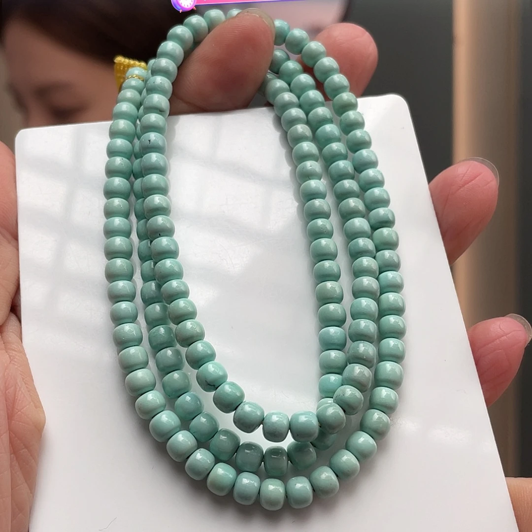 绿松石未镶嵌颈饰