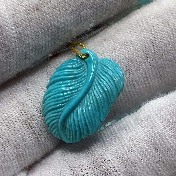 绿松石未镶嵌天然原矿 地大质检