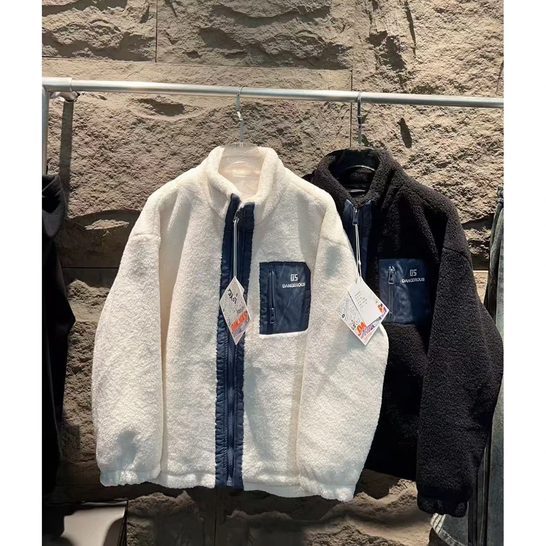 大占推荐 24519 潮牌休闲时尚棉服男夹克外套