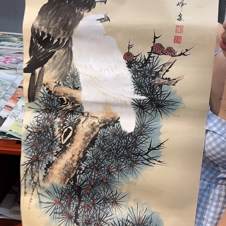 国画精品手绘作品
