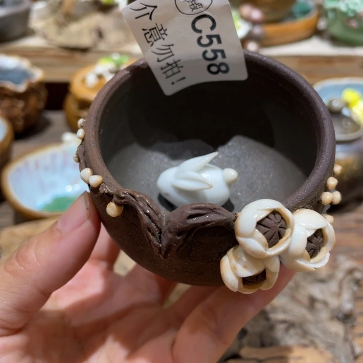 618大促手工制作陶瓷茶具茶杯