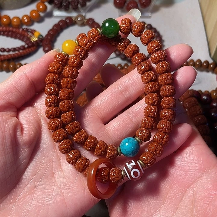 如***形金刚菩提把件吊坠