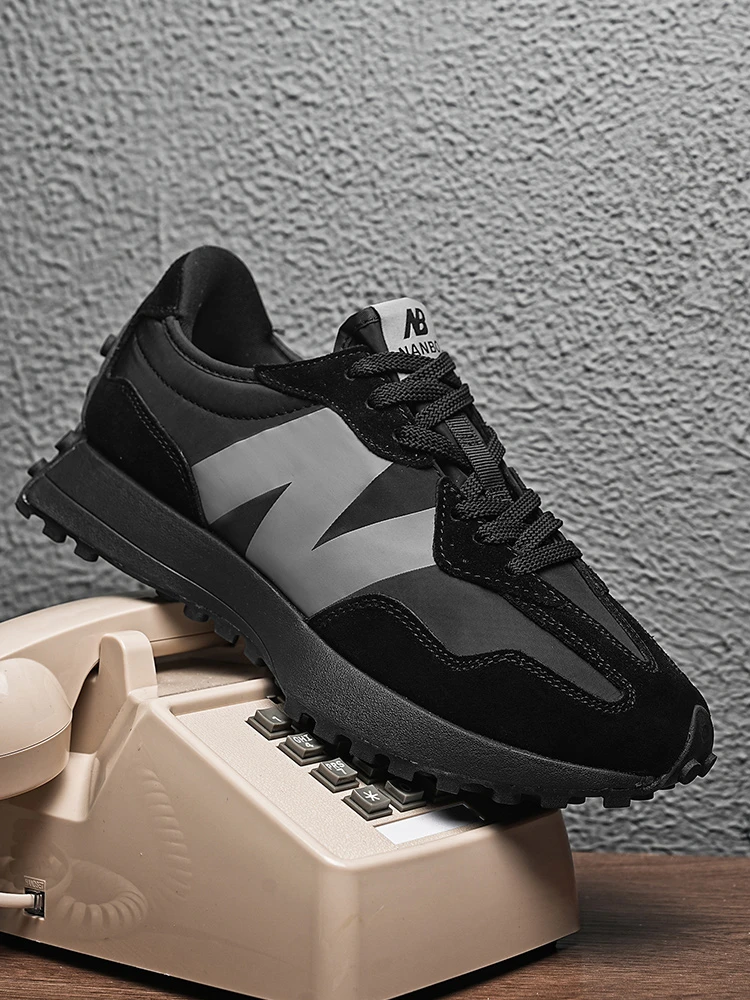 n字男女同款2025新款春季春款小蛮腰鞋子厚底休闲鞋
