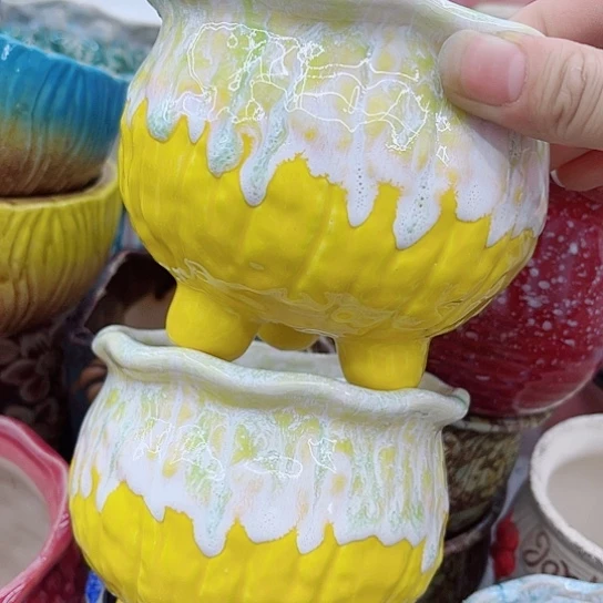 多肉绿植陶瓷花盆