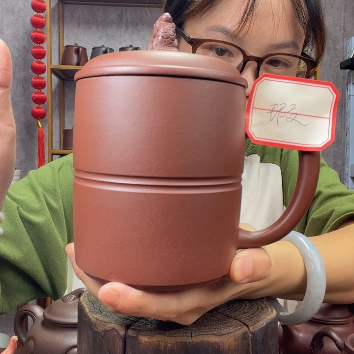 茶杯紫砂原矿紫砂杯