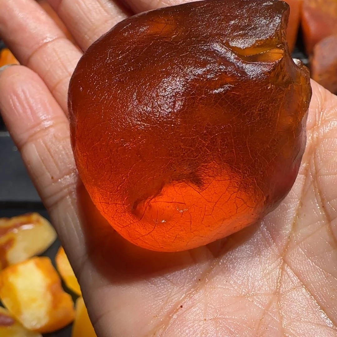 定制琥珀未镶嵌坏*人专属定制