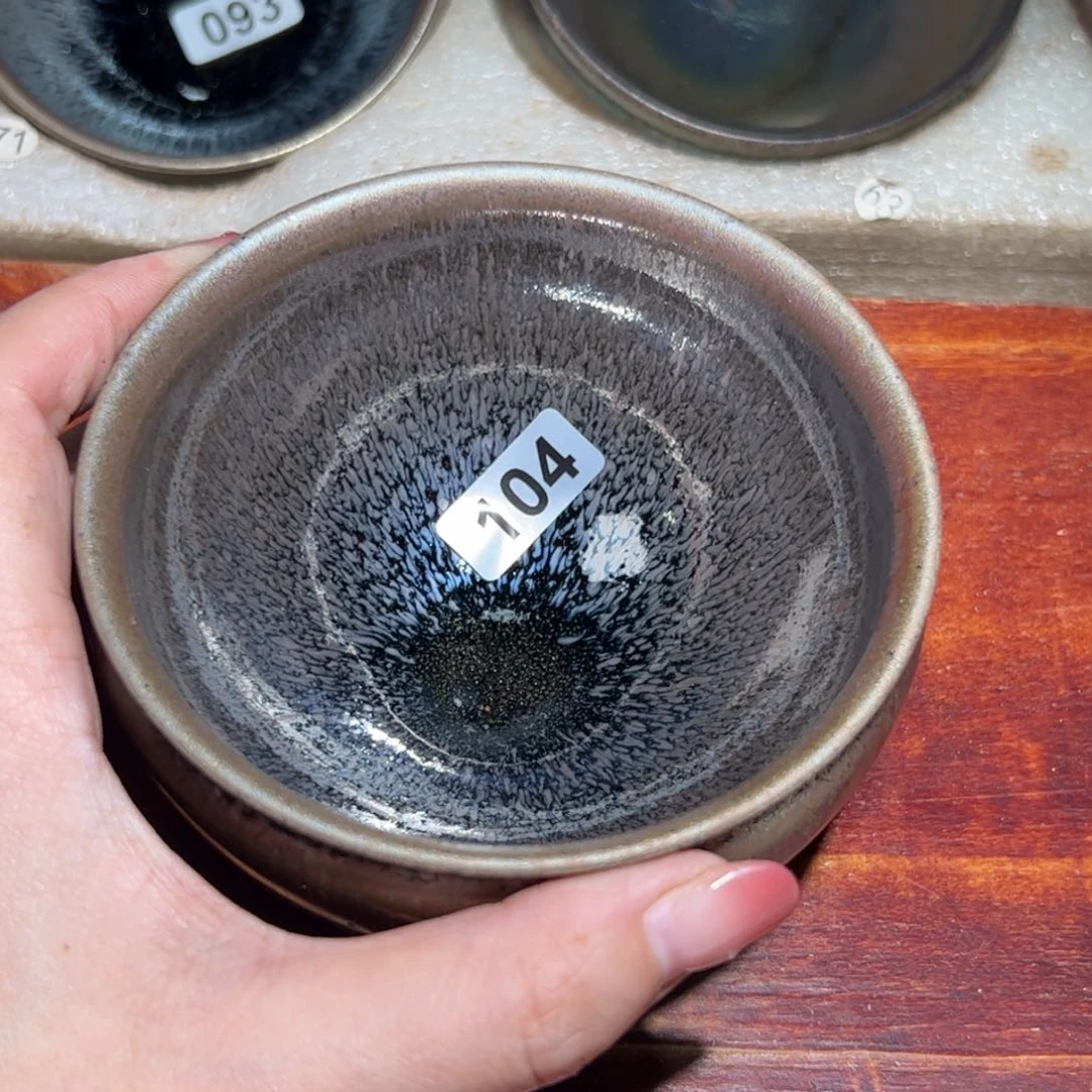 茶盏全手工原矿原釉建盏