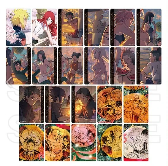 【拆盒】火影忍者 疾风传四季透卡 1包2张 吧唧日谷卡片盲盒代拆