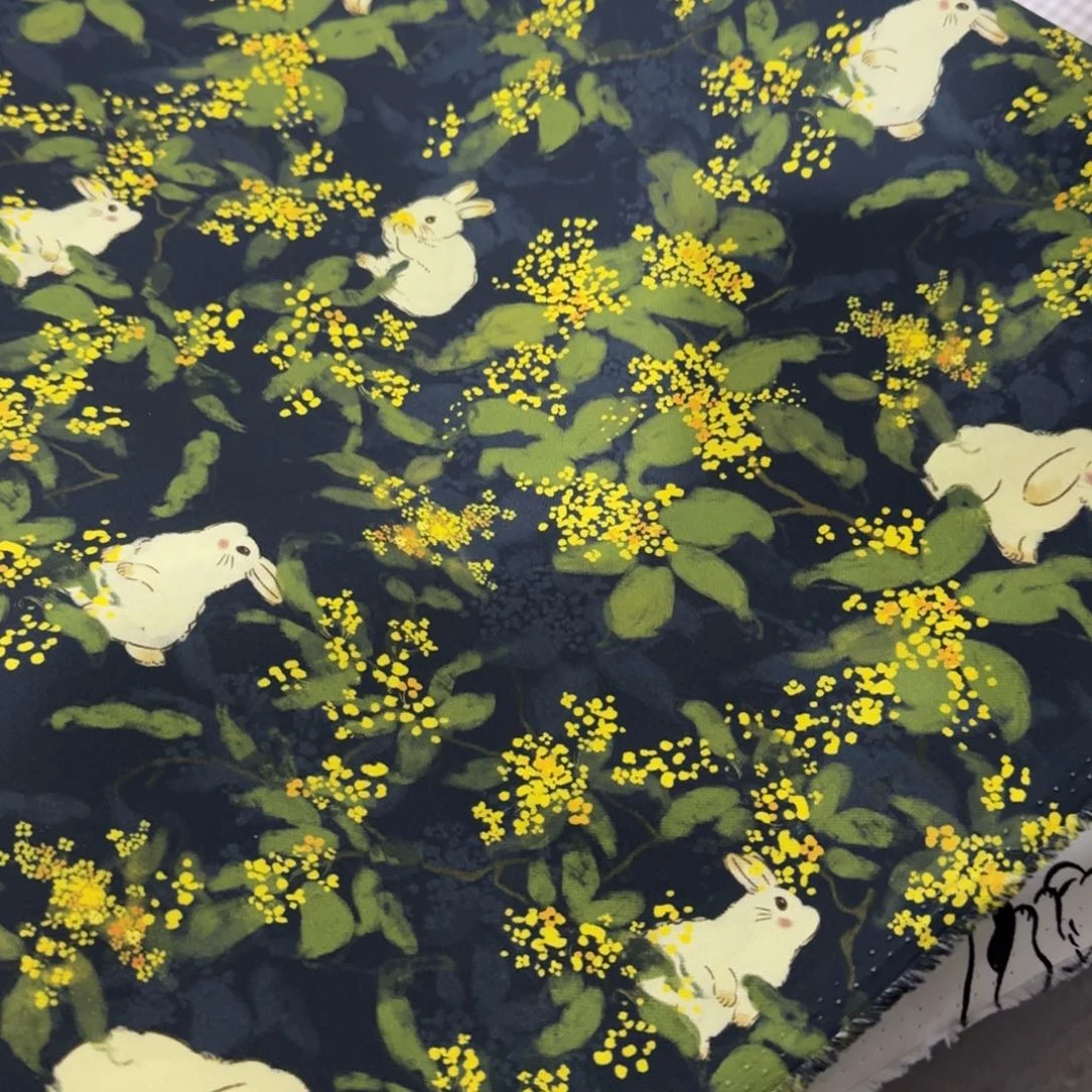 棉纯棉微弹提花细帆布1米价x1.45米宽C