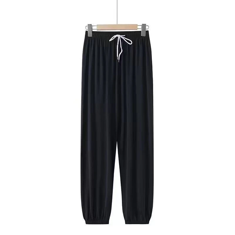 【李姑娘专属】休闲冰丝防蚊束脚空调裤