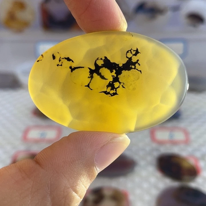 玛瑙/玉髓合金颈饰