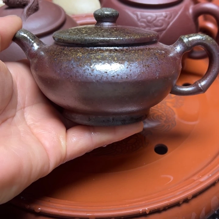 紫砂茶壶宜兴原矿紫泥