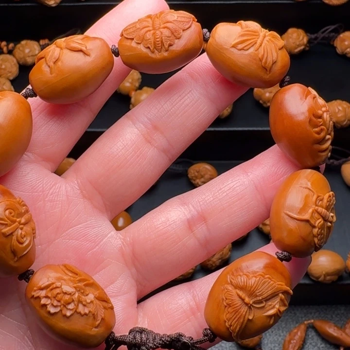 橄榄核手串/手链蝴蝶