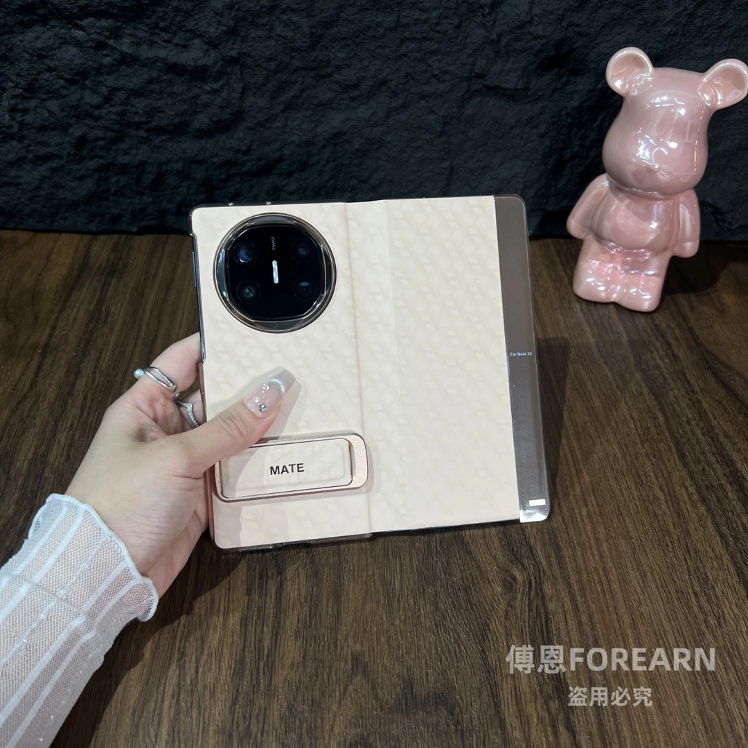 适用于华为matex6手机壳matex5保护套x3典藏版腕带支架x6翻盖皮套