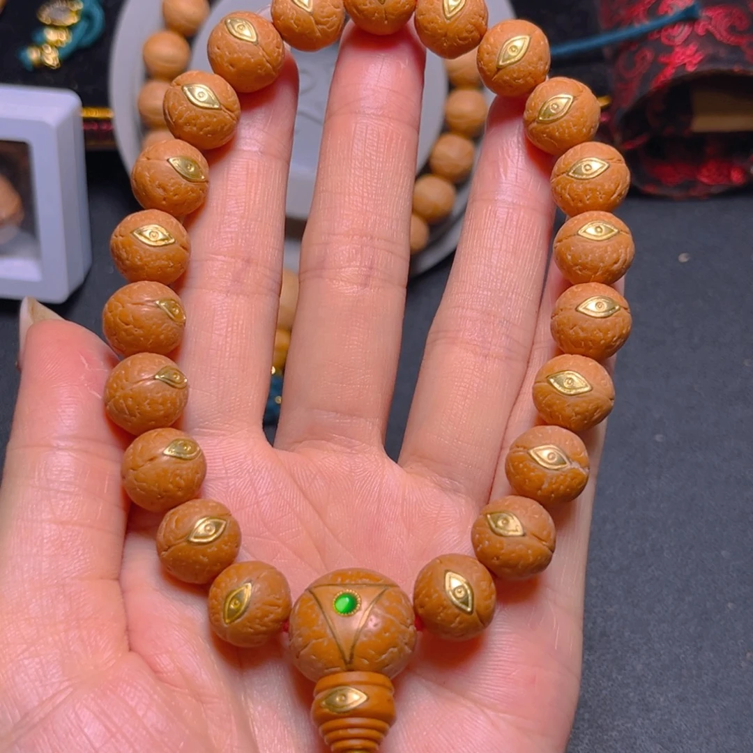 吊坠凤眼菩提12mm2025精品慈悲眼手串