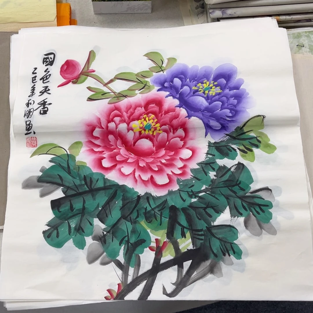 国画纯手绘字画国画作品欣赏
