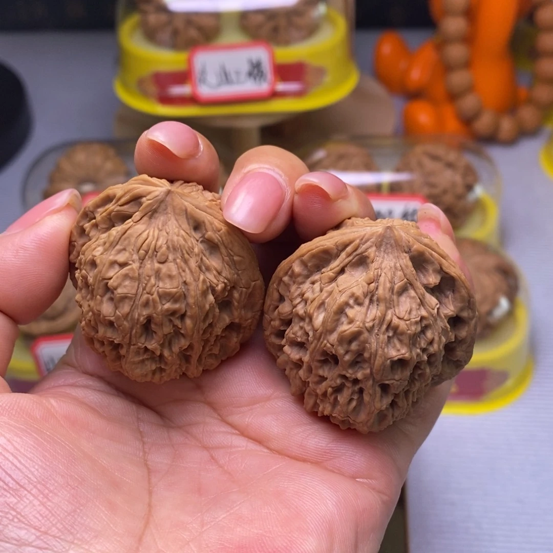 把件文玩核桃04高炮南疆石41尺全品