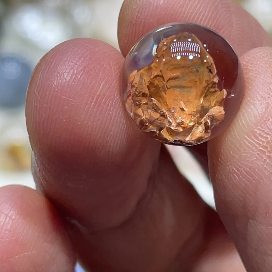 半***贤水晶珠宝半成品未镶嵌