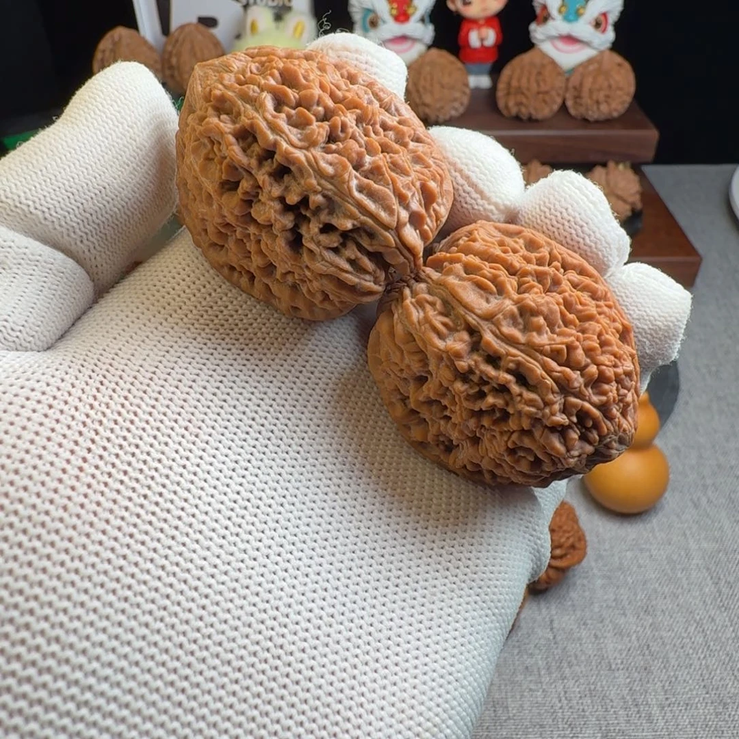 血***漫文玩核桃把件大蒜头