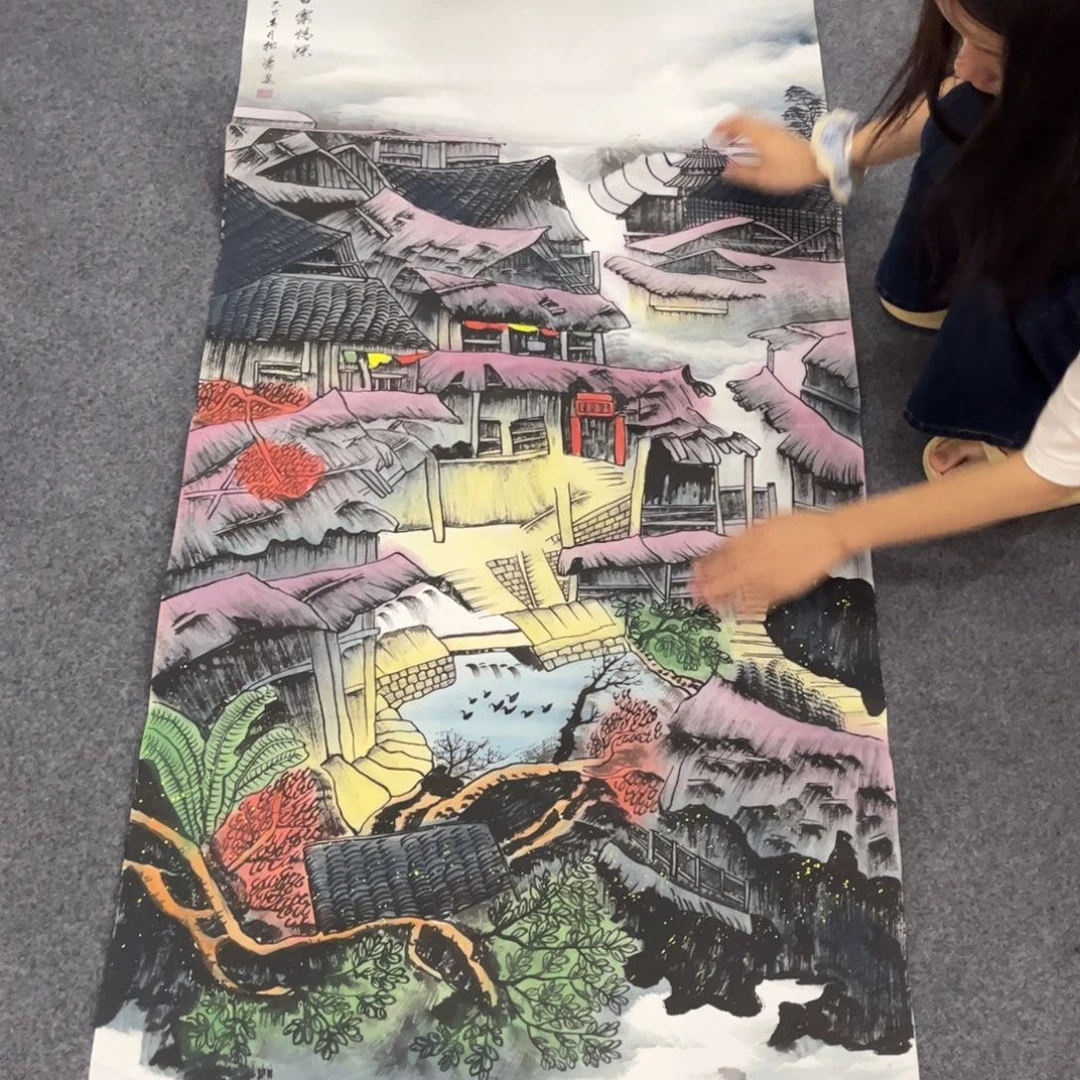 国画LD国画单幅任发