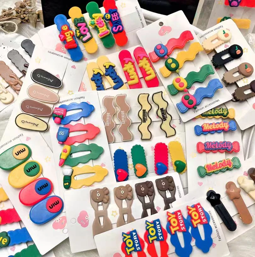 马卡龙色系发卡（多样性发一）