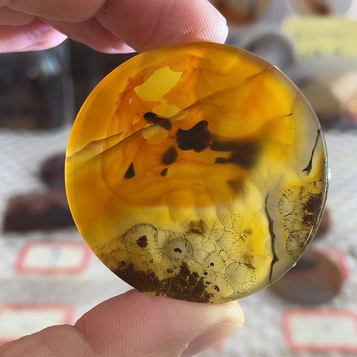 玛瑙/玉髓合金颈饰