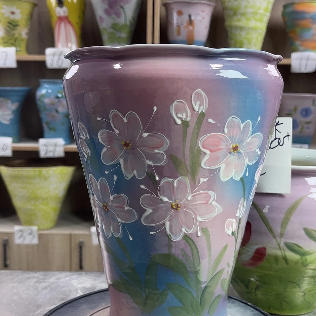 景德镇陶瓷花盆花盆