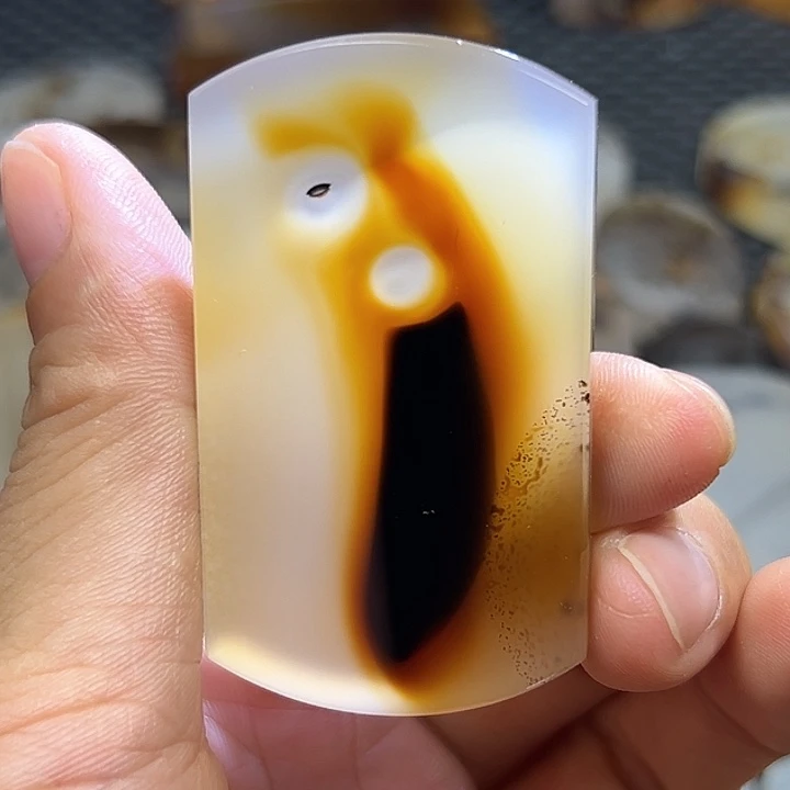 未镶嵌玛瑙/玉髓珠宝半成品