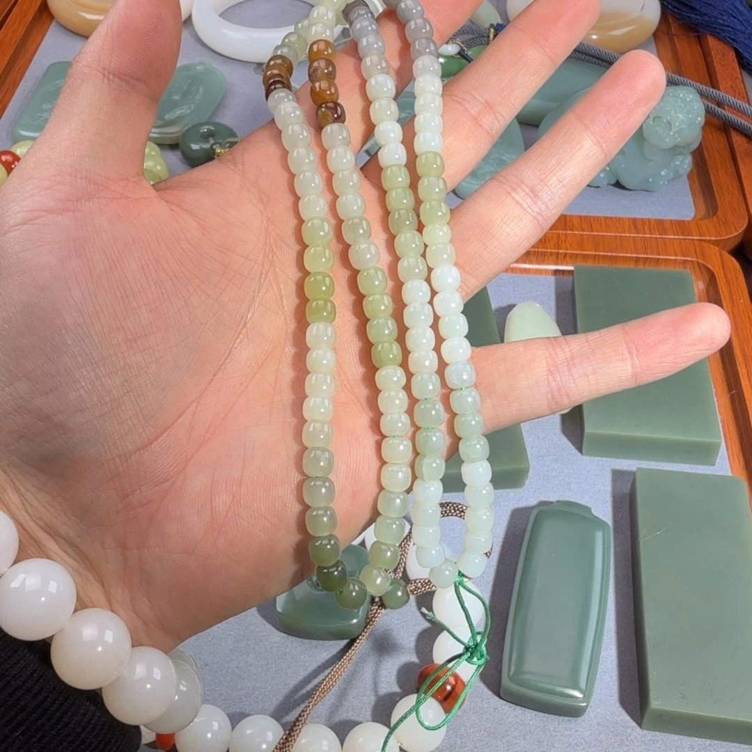 和田玉手链未镶嵌