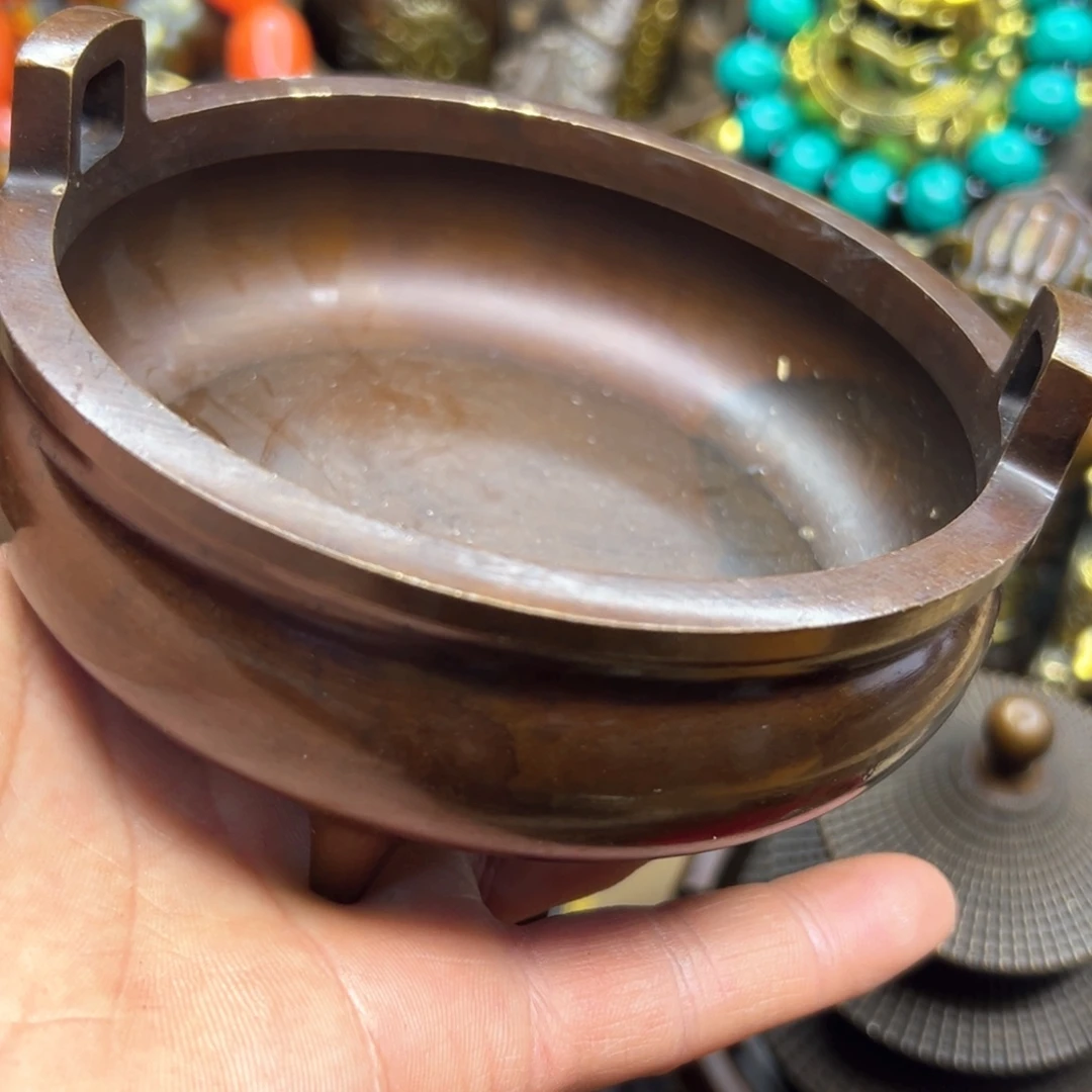 铜摆件欢迎欢迎你