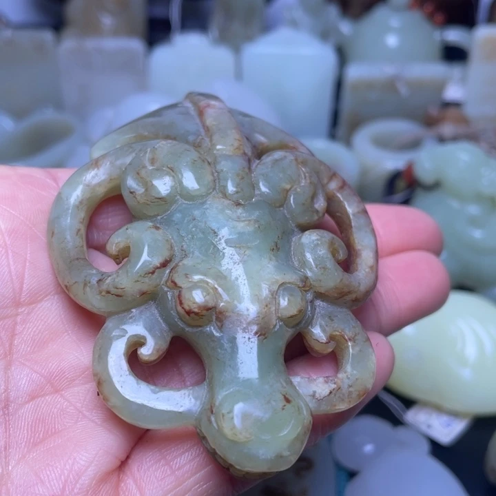 和田玉挂件未镶嵌