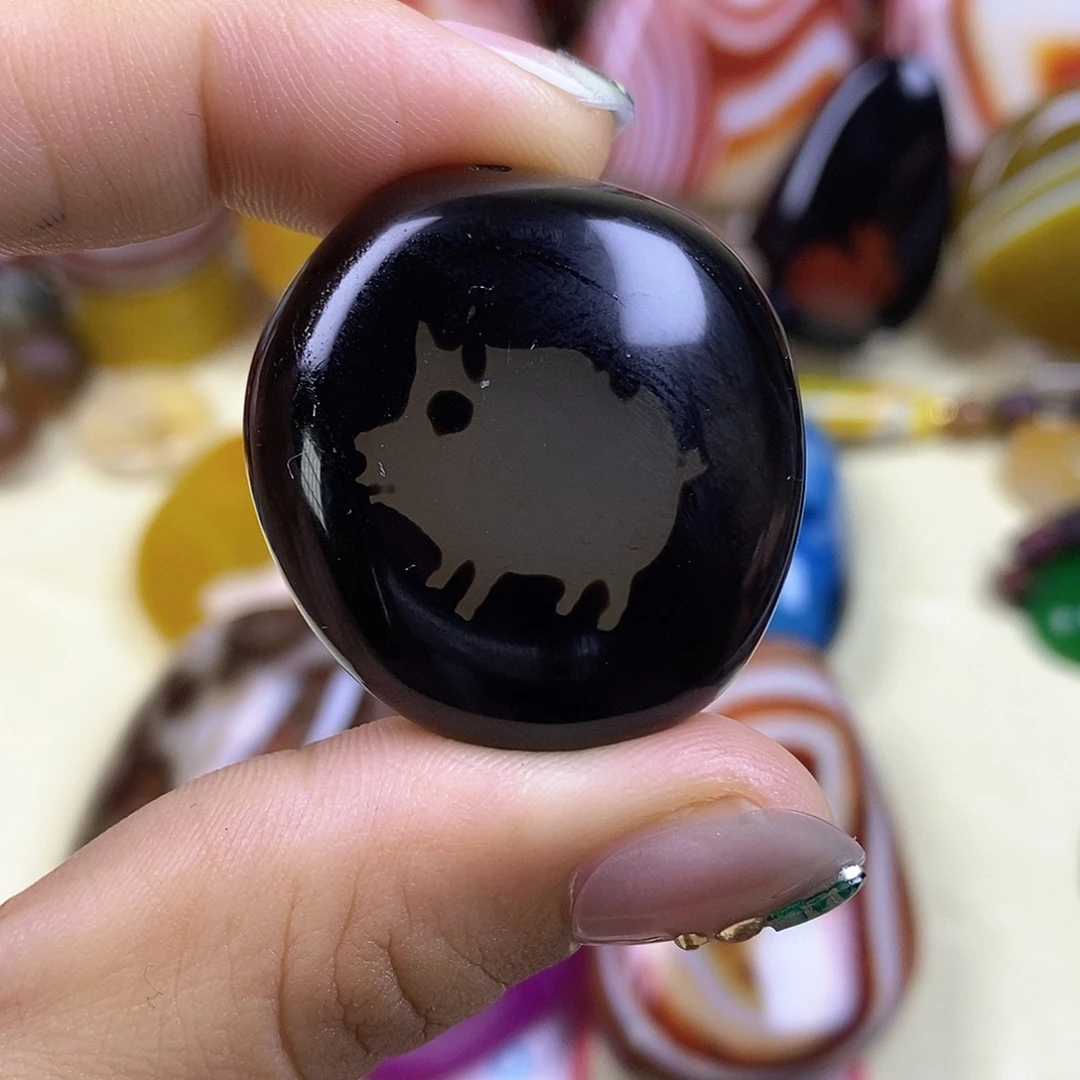 玛瑙/玉髓未镶嵌珠宝半成品