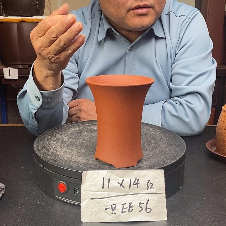 紫砂花盆紫砂花盆货号一只EE56