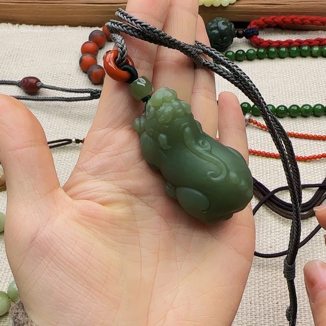 和田玉颈饰未镶嵌婉***8