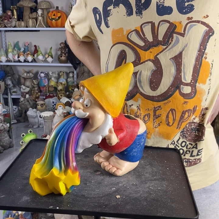 不***儿树脂工艺品摆件默认微瑕