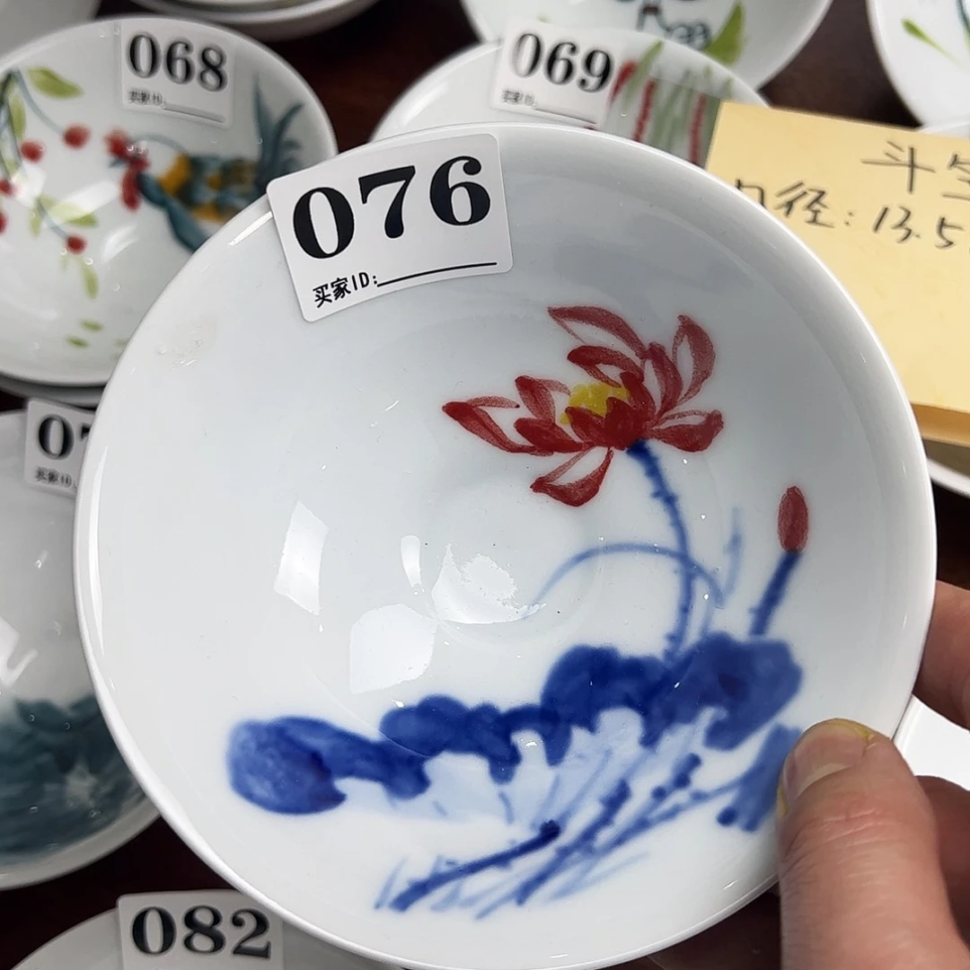 瓷片景德镇陶瓷手工手绘制作