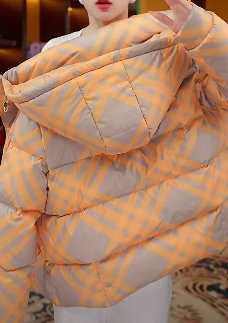 HT--（甄选大朵绒）2025冬季上新高端连帽羽绒服