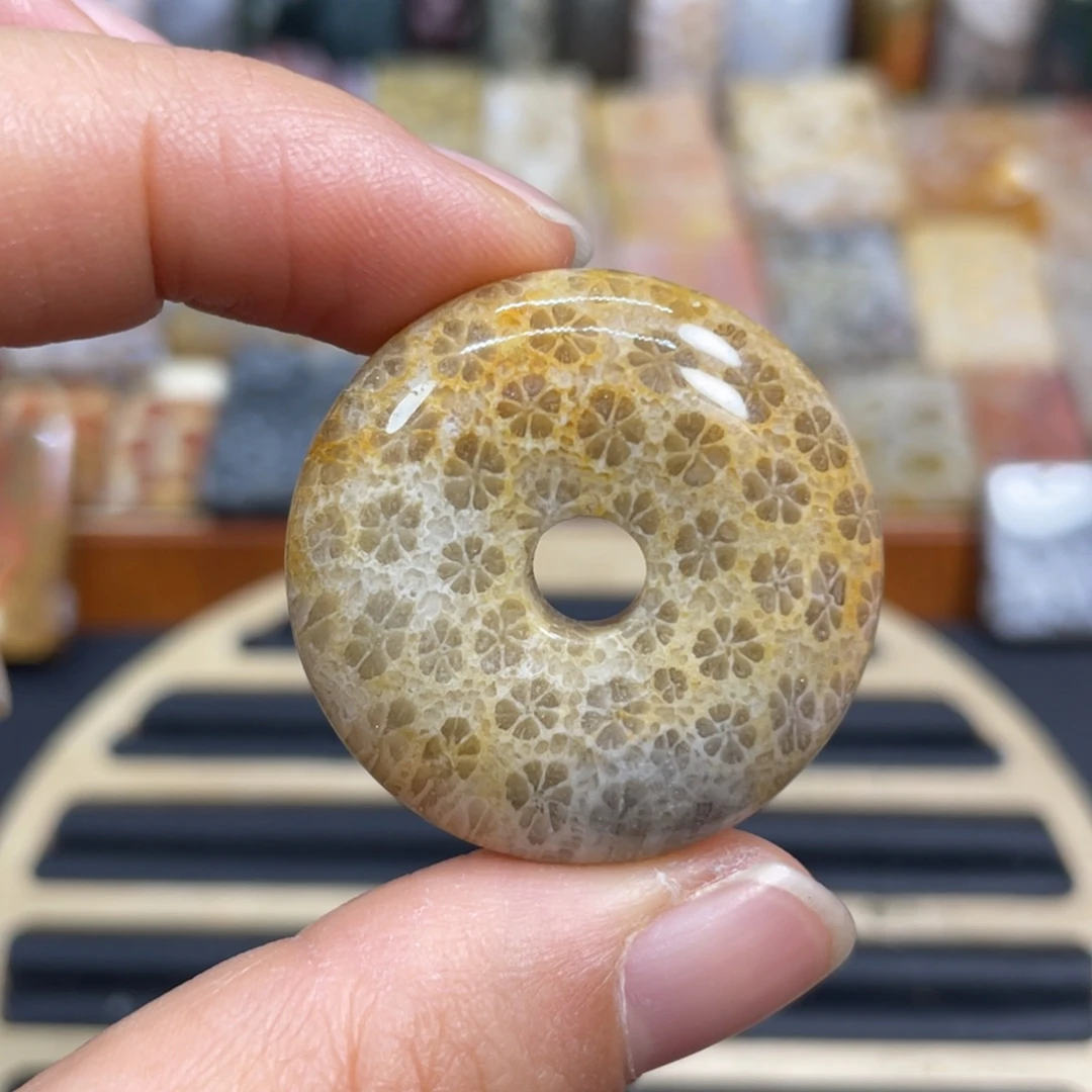 硅化玉未镶嵌颈饰k39