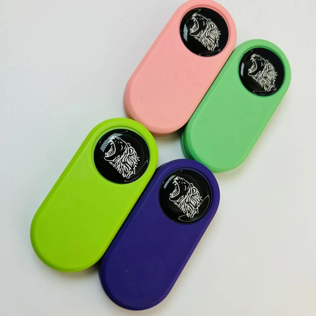 台球巧粉夹塔悟姆无声彩色巧克夹强磁方圆形斯诺克枪粉套桌球用品