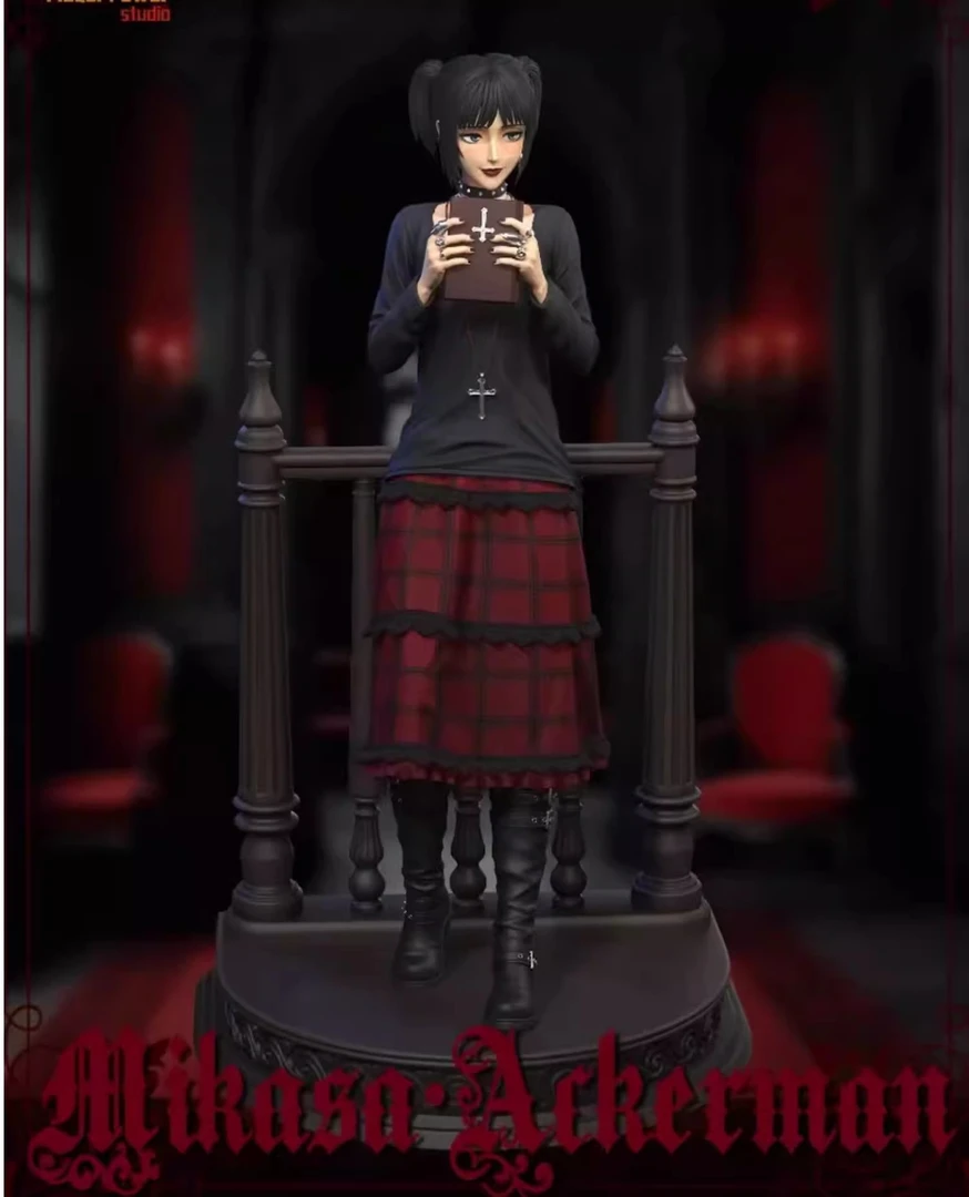 JC模玩 model 进击的巨人 第六弹 番外篇 美高三笠手办雕像 gk